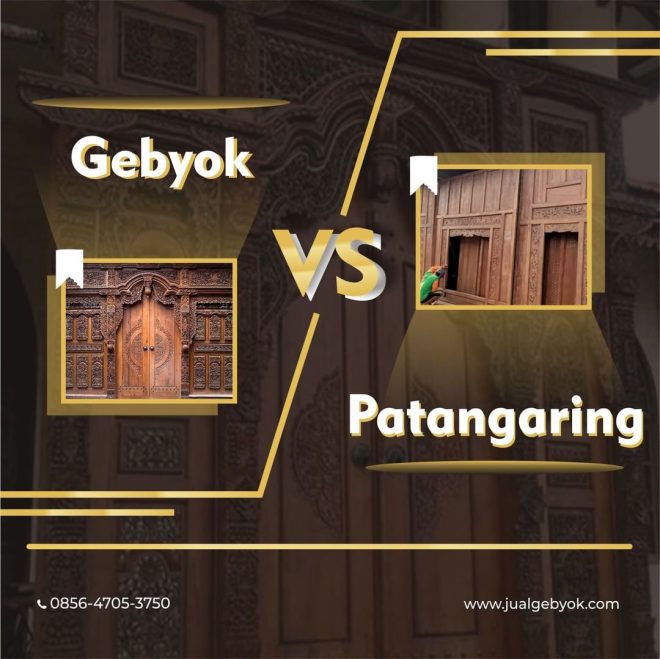 Apa Bedanya Gebyok Dan PatangAring Jual Gebyok Jual Gebyok Jati